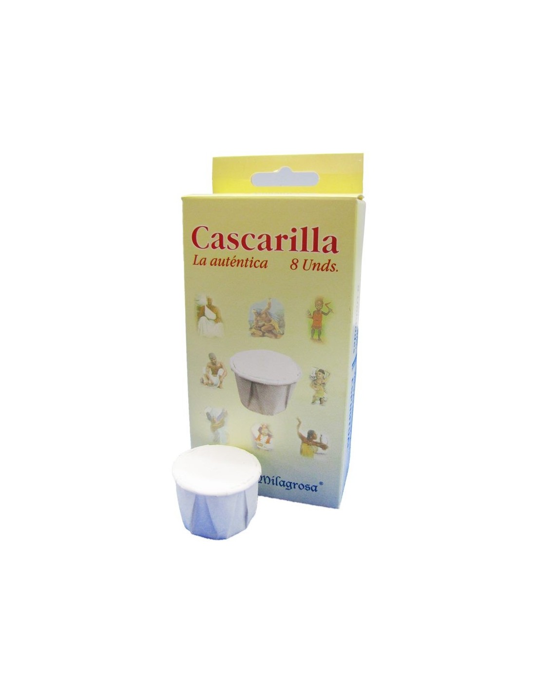 Poudre de coquille d'oeuf - Cascarilla 1ère qualité - 8 unités